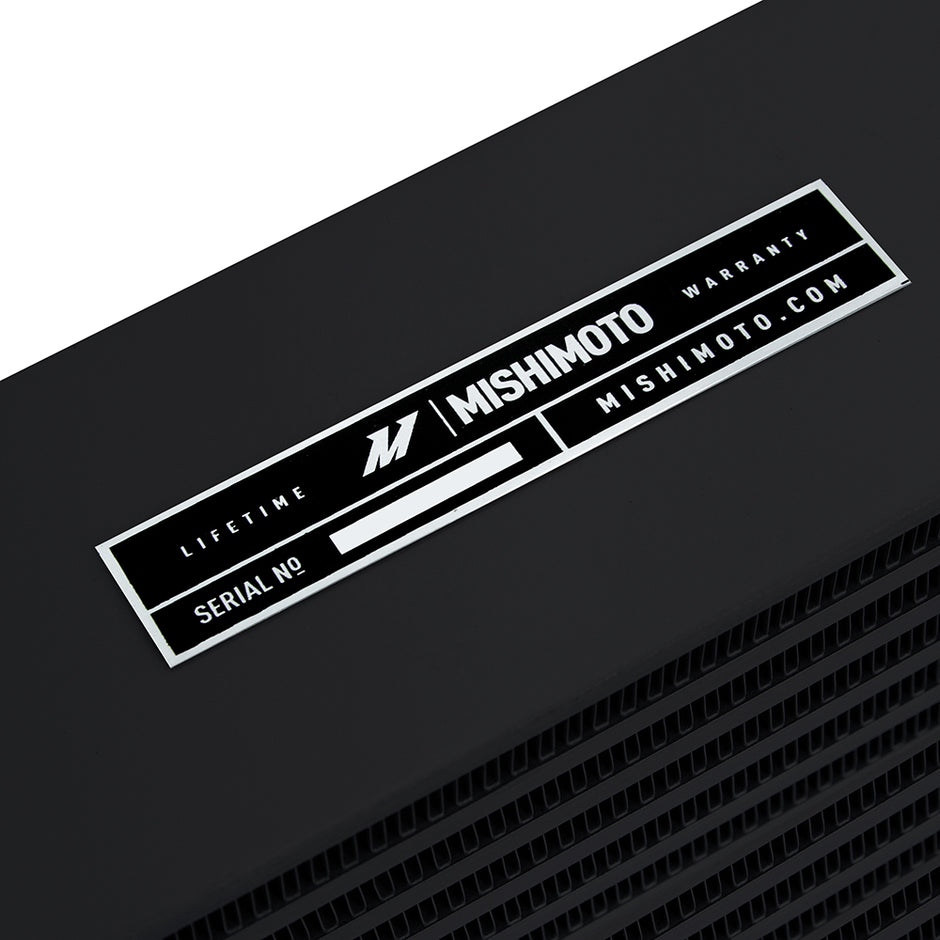Mishimoto MMOC-SSO-10BK Universal Oil Cooler  HD Bar-and-Plate  Black  10