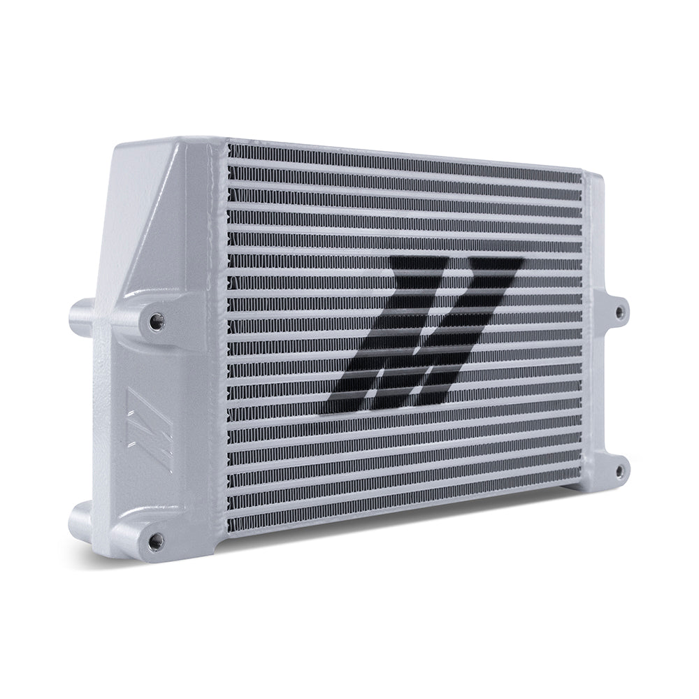 Mishimoto MMOC-SSO-10SL Universal Oil Cooler  HD Bar-and-Plate  Silver  10