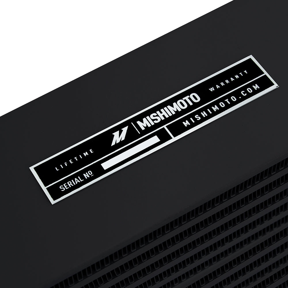 Mishimoto MMOC-SSO-17BK Universal Oil Cooler  HD Bar-and-Plate  Black  17