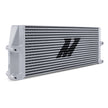Mishimoto MMOC-SSO-17SL Universal Oil Cooler  HD Bar-and-Plate  Silver  17