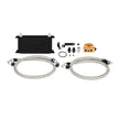 Mishimoto MMOC-STI-08TBK Oil Cooler Kit  Black  Thermostatic  Fits Subaru WRX STI 2008-2014