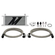 Mishimoto MMOC-U16SL Universal Oil Cooler  16-Row  Silver  Kit