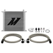 Mishimoto MMOC-U34SL Universal Oil Cooler  34-Row  Silver  Kit