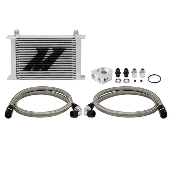 Mishimoto MMOC-UH Universal Oil Cooler  25-Row  Silver  Kit
