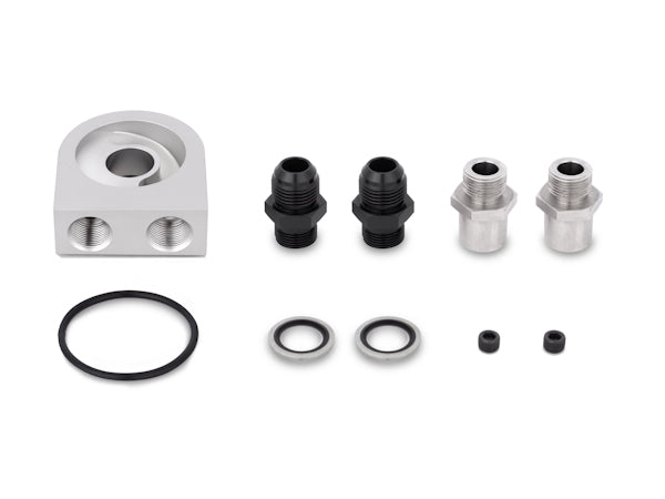 Mishimoto MMOC-UL Universal Oil Cooler 19-Row  Silver  Kit