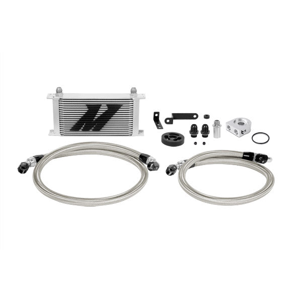 Mishimoto MMOC-WRX-08 Oil Cooler Kit  Silver  Fits Subaru WRX 2008-2014