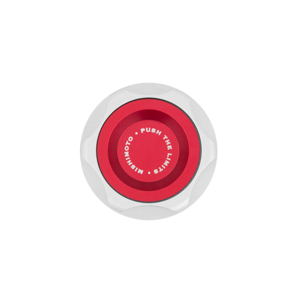 Mishimoto Mitsubishi Oil Filler Cap Red