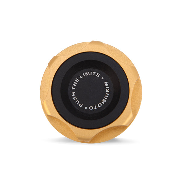 Mishimoto MMOFC-SUB-GD Oil Filler Cap  Limited Edition Gold  Fits Subaru