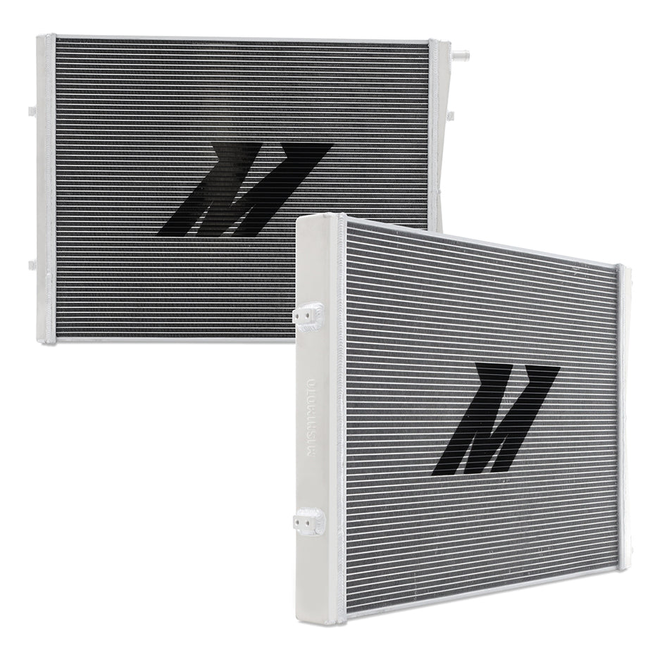 Mishimoto MMRAD-HE-04 Air-to-Water Heat Exchanger  Dual Pass  24.60in X 19.66in X 1.88in Core  1500HP