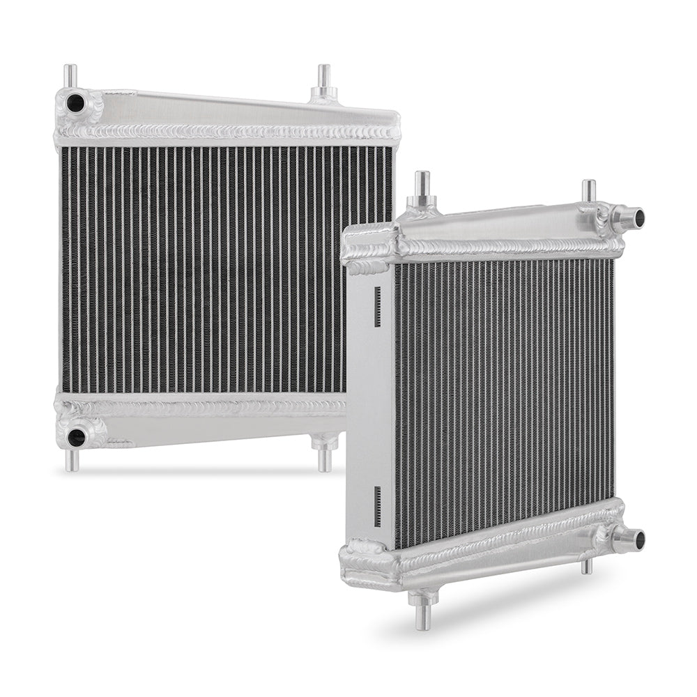 Mishimoto MMRAD-SUP-20A Performance Auxiliary Radiators Pair  Fits Toyota GR Supra 3.0L 2020+ / BMW Z4