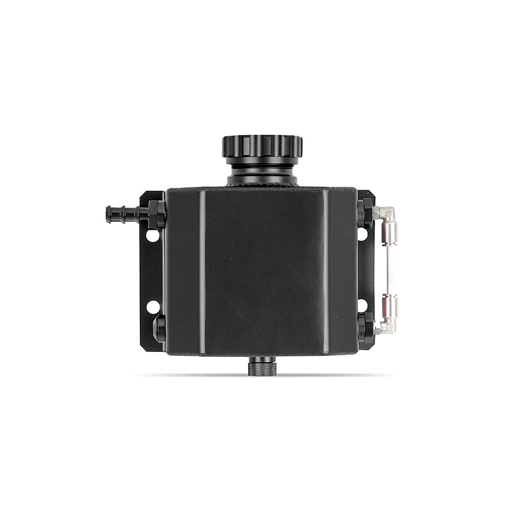 Mishimoto MMRT-1LBK Universal Coolant Overflow Tank  Black  1 Quart