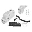 Mishimoto MMRT-F2D-11KN Aluminum Degas Tank Kit  Natural  Fits Ford 6.7L Powerstroke 2011-2019