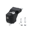 Mishimoto MMRT-F2D-11SMWBK Aluminum Secondary Degas Tank  Black  Fits Ford 6.7L Powerstroke 2011+