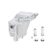 Mishimoto MMRT-F2D-11SN Aluminum Secondary Degas Tank  Natural  Fits Ford 6.7L Powerstroke 2011+