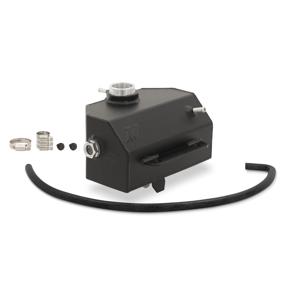 Mishimoto MMRT-MUS-15EBK Aluminum Coolant Expansion Tank  Black  Fits Ford Mustang 2015-2023