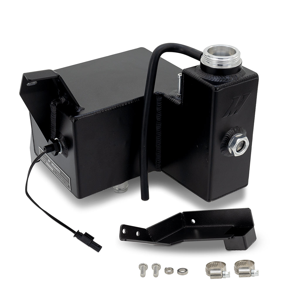 Mishimoto MMRT-RAM-19BK Aluminum Degas Tank  Black  Fits Ram 6.7L Cummins 2019+
