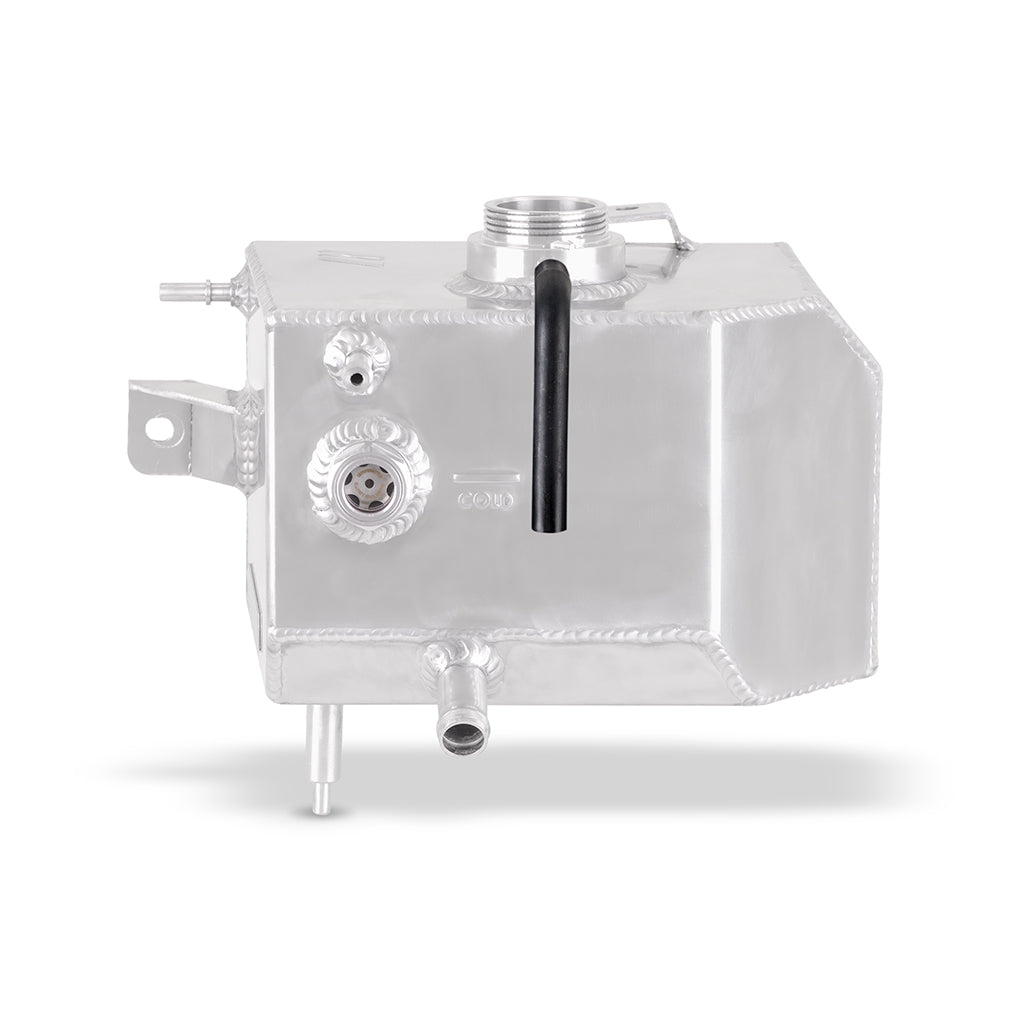 Mishimoto MMRT-RGR-19P Aluminum Expansion Tank  Natural  Fits Ford Ranger 2.3L EcoBoost 2019-2023
