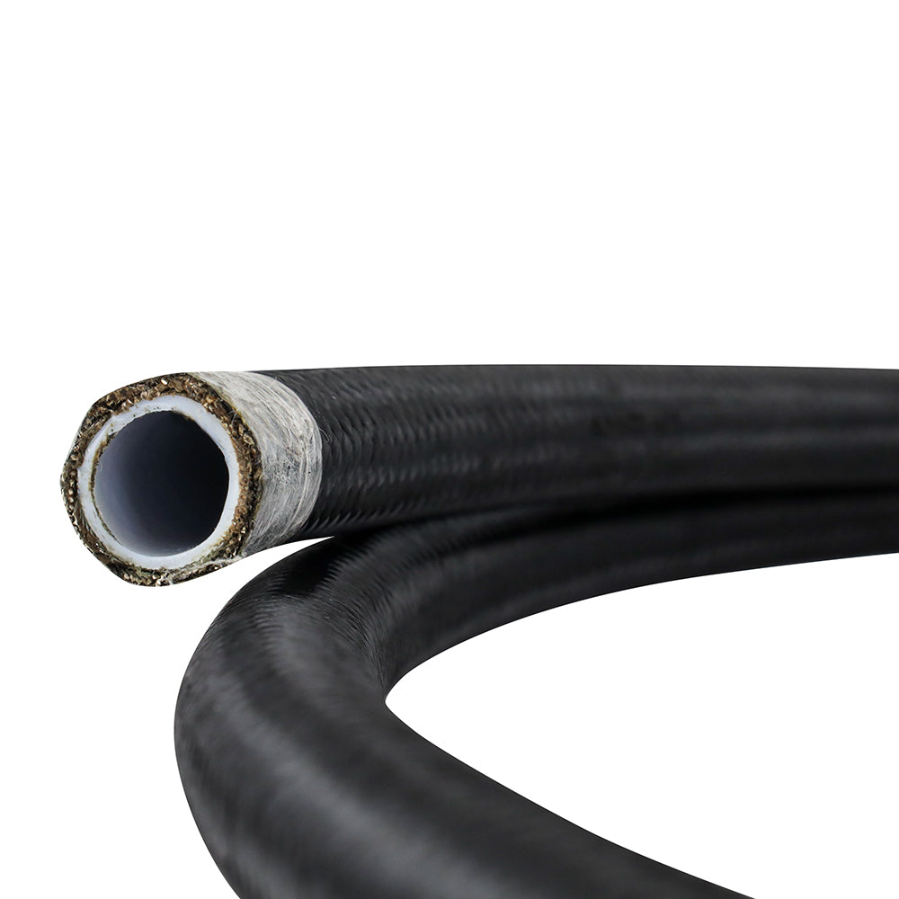 Mishimoto MMSBH-0672-PB -6AN Braided Line  Black Nylon  6 Ft