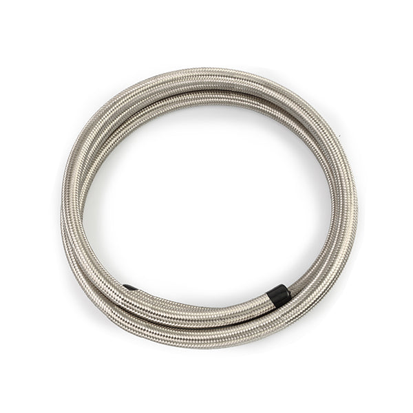 Mishimoto MMSBH-06120-CS -6AN Braided Line  Stainless Steel  10 Ft