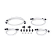 Mishimoto MMSBH-RX8-04K Oil Cooler Line Kit  Stainless Steel  Fits Mazda RX-8 2004-2008
