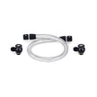 Mishimoto MMSBH-RX8-04 Oil Cooler Line  Stainless Steel  Primary  Fits Mazda RX-8 2004-2008
