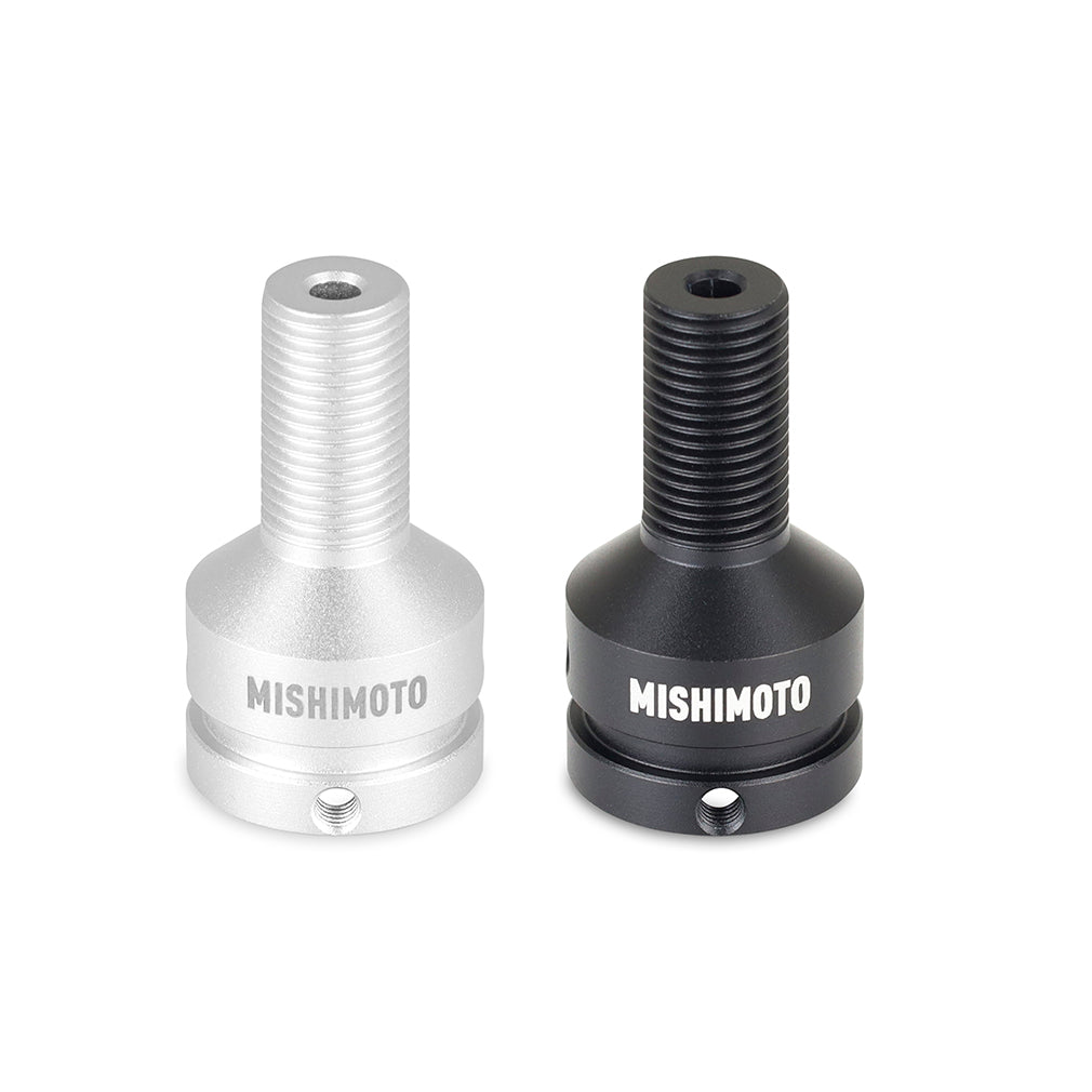 Mishimoto MMSK-ADAP-BMWSL Shift Knob Adapter  Silver  Non-Threaded