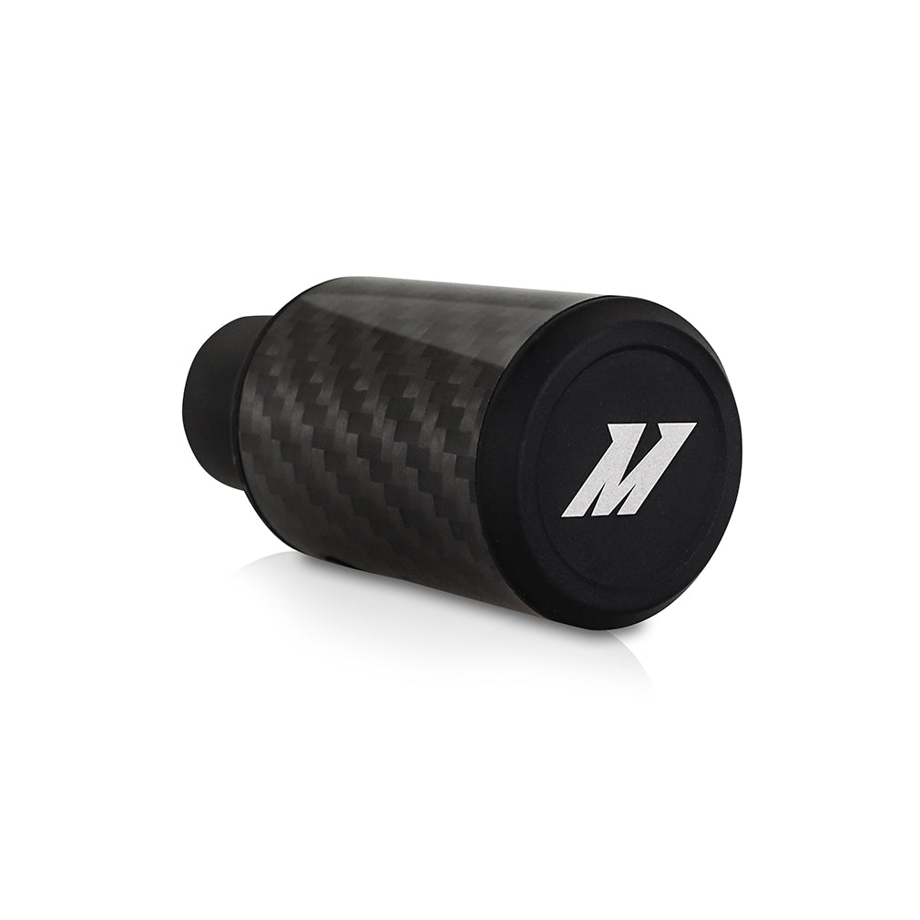 Mishimoto MMSK-CFC-65 Shift Knob  Gloss Carbon Fiber  Lightweight  65mm Tall