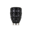 Mishimoto MMSK-DMPL-BK Shift Knob  Black  Weighted  W/Steel Core  Delrin Dimpled Shell