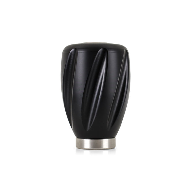 Mishimoto MMSK-TWST-BK Shift Knob  Black  Weighted  W/Steel Core  Delrin Twist Shell