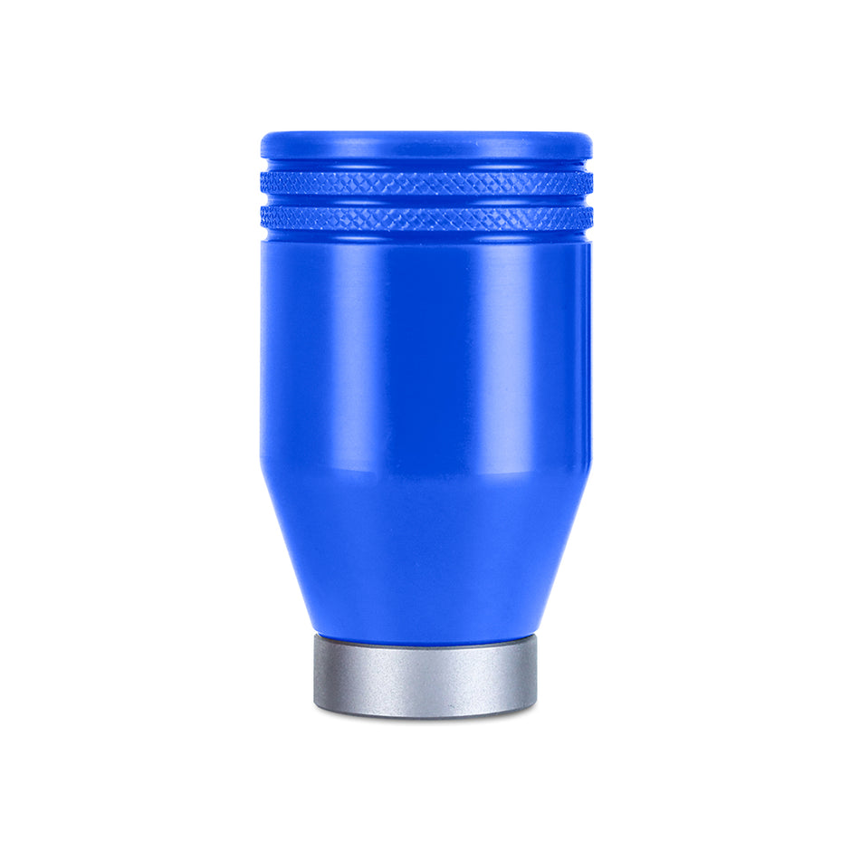 Mishimoto MMSK-WRX-22WRB Shift Knob  World Rally Blue  W/Silver Core  Weighted  Fits Subaru WRX 2022+