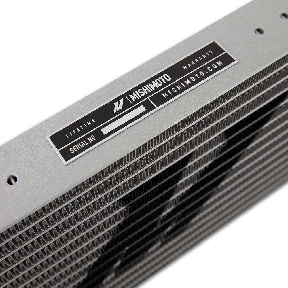 Mishimoto MMTC-DMAX-15SL Transmission Cooler  Silver  Fits Chevrolet/GMC 6.6L Duramax LML 2015-2016