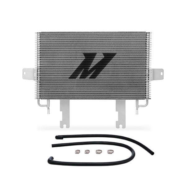 Mishimoto MMTC-F2D-99SL Transmission Cooler  Silver  Fits Ford 7.3L Powerstroke 1999-2003