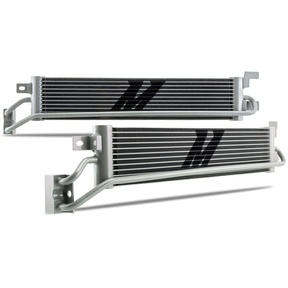 Mishimoto MMTC-JL-18SL Transmission Cooler  Silver  Fits Jeep Wrangler 2018+ / Gladiator 2020+