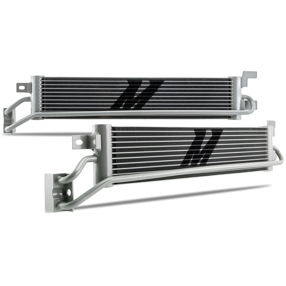 Mishimoto MMTC-JL-18SL Transmission Cooler  Silver  Fits Jeep Wrangler 2018+ / Gladiator 2020+