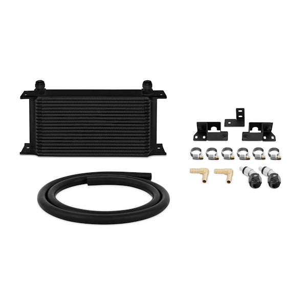 Mishimoto MMTC-WRA-07 Transmission Cooler  Silver  Fits Jeep Wrangler JK 2007-2011