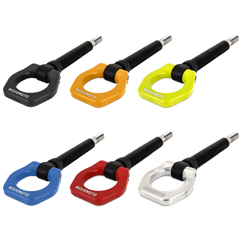Mishimoto MMTH-WRX-22BK Racing Tow Hook  Black  Front  Fits Subaru WRX 2022+/Crosstrek 2018+