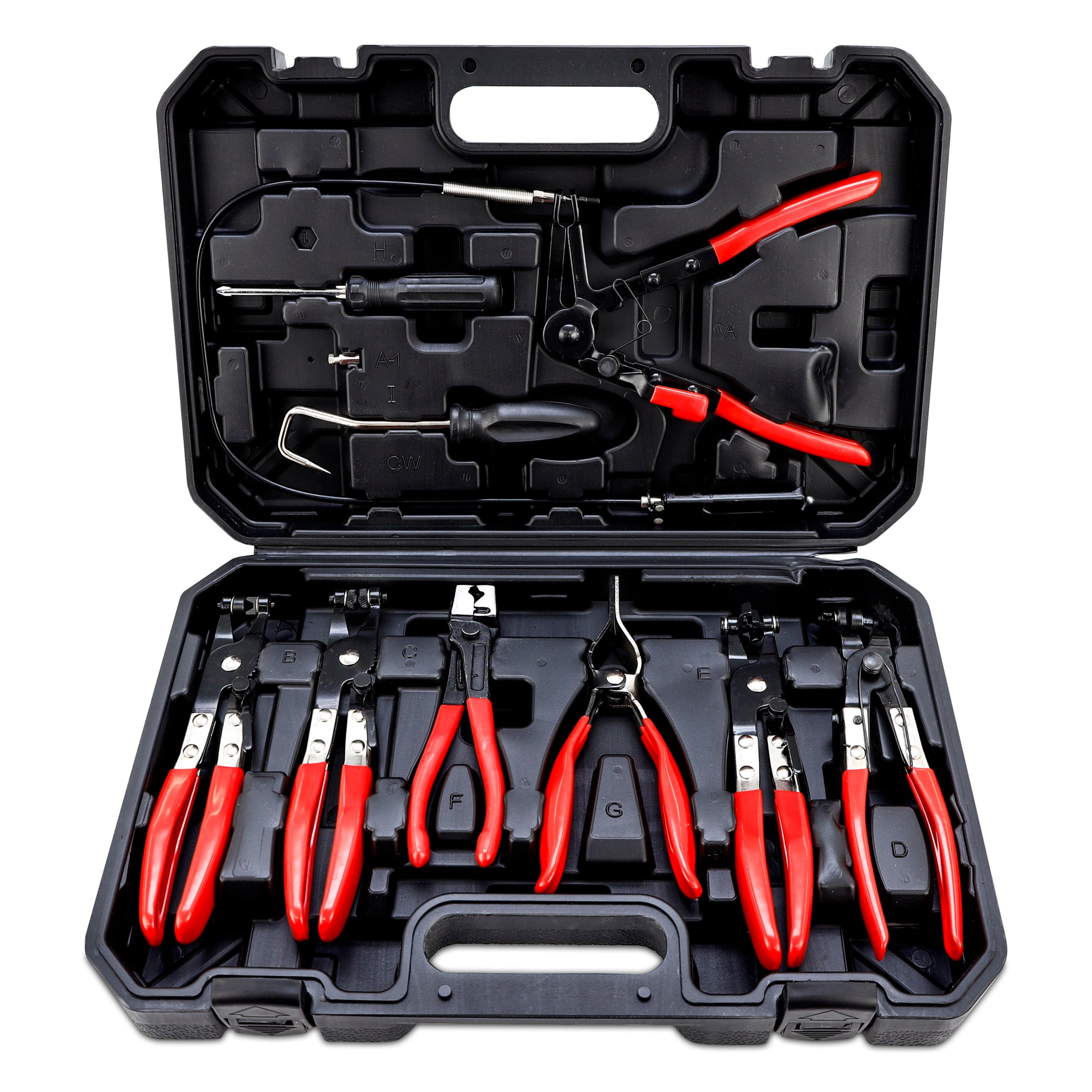 Mishimoto MMTL-HCR-9 Hose Clamp Plier Set  9 Pieces