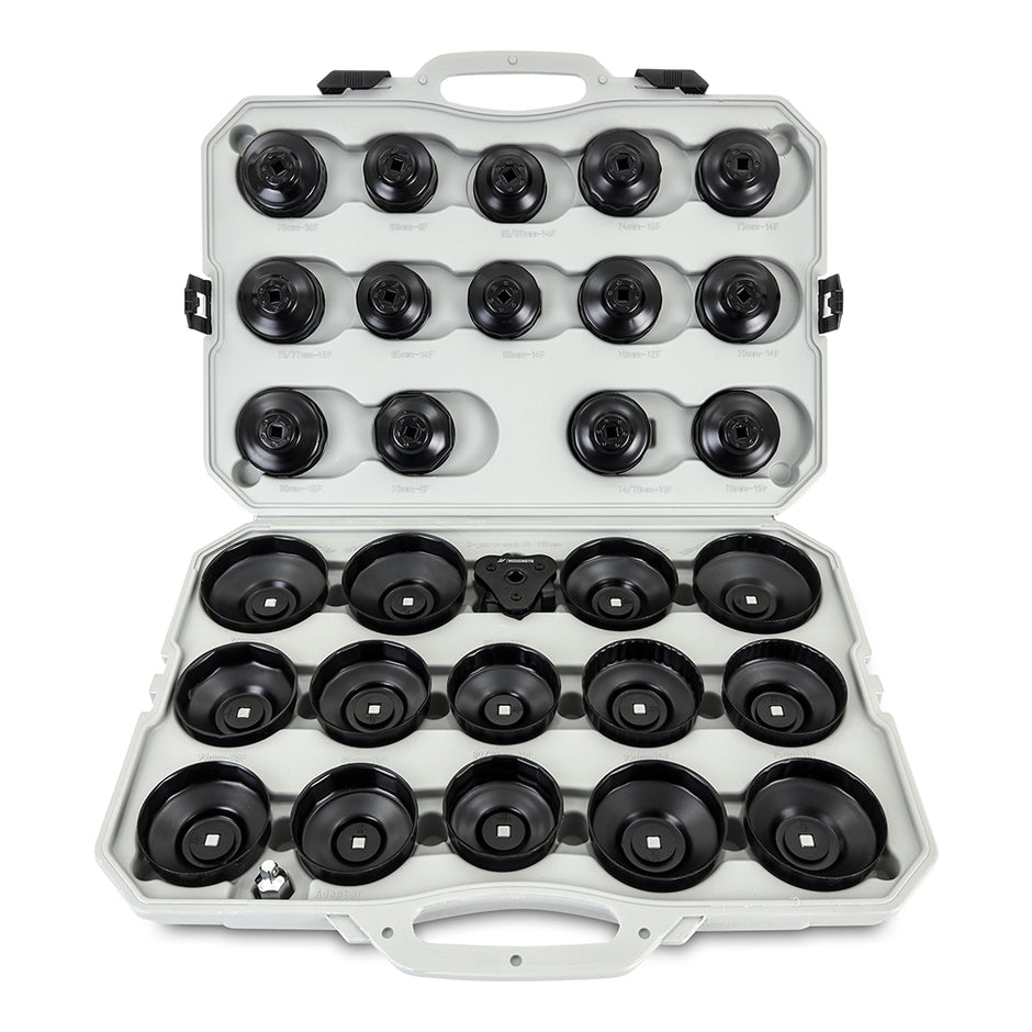 Mishimoto MMTL-OF-30 Cup Style Oil Filter Wrench Set  30 Pieces