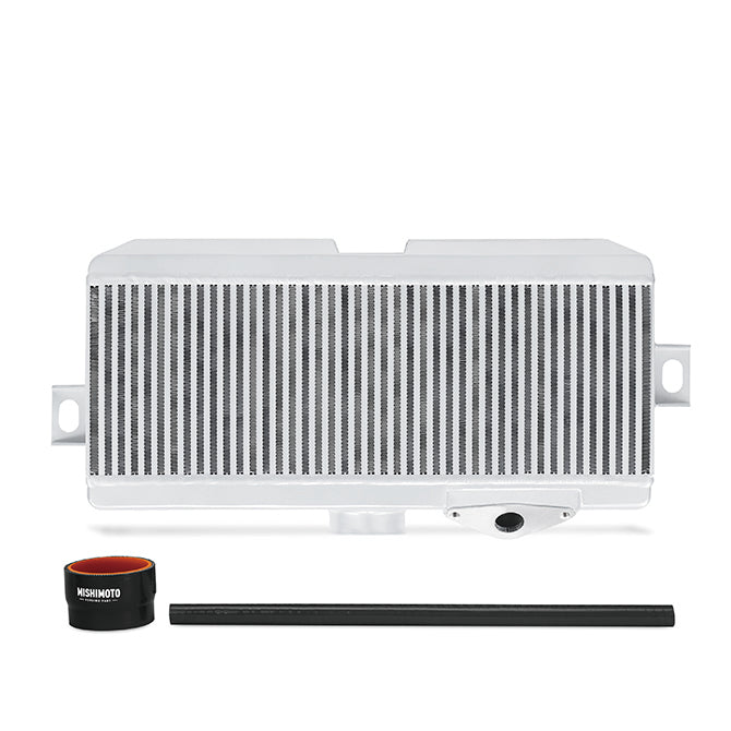 Mishimoto MMTMIC-STI-08SLBK Performance TMIC  Black Hoses Silver Cooler  Fits Subaru WRX STI 2008-2021