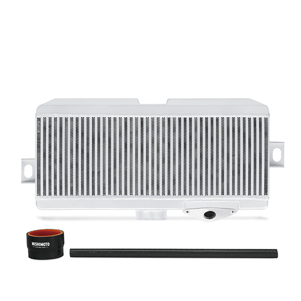 Mishimoto MMTMIC-STI-08SLBK Performance TMIC  Black Hoses Silver Cooler  Fits Subaru WRX STI 2008-2021