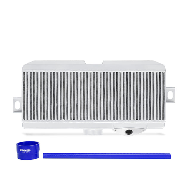 Mishimoto MMTMIC-STI-08SLBL Performance TMIC  Blue Hoses Silver Cooler  Fits Subaru WRX STI 2008-2021