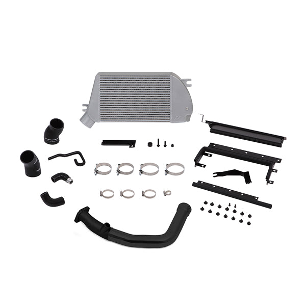 Mishimoto MMTMIC-WRX-15BSL Race Top-Mount Intercooler Kit  Silver/Black  Fits Subaru WRX 2015-2021