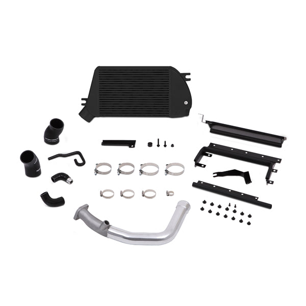 Mishimoto MMTMIC-WRX-15PBK Race Top-Mount Intercooler Kit  Black/Polished  Fits Subaru WRX 2015-2021