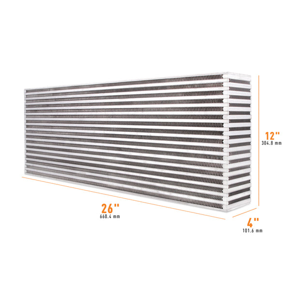 Mishimoto MMUIC-03 Universal Air-to-Air Race Intercooler Core 26in X 12 In X 4in