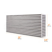 Mishimoto MMUIC-09 Universal Air-to-Air Race Intercooler Core 22 In X 6in X 3.5in