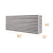 Mishimoto MMUIC-15 Universal Air-to-Air Race Intercooler Core 20.5in X 6.25in X 2.5in