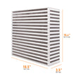Mishimoto MMUIC-21 Universal Air-to-Air Race Intercooler Core 10.5in X 10.4in X 3.5in