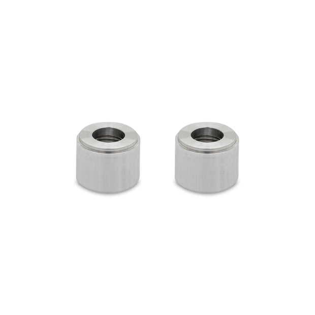 Mishimoto MMWB-14 1/4in NPT Weld-on Bung  Aluminum  Pack Of 2