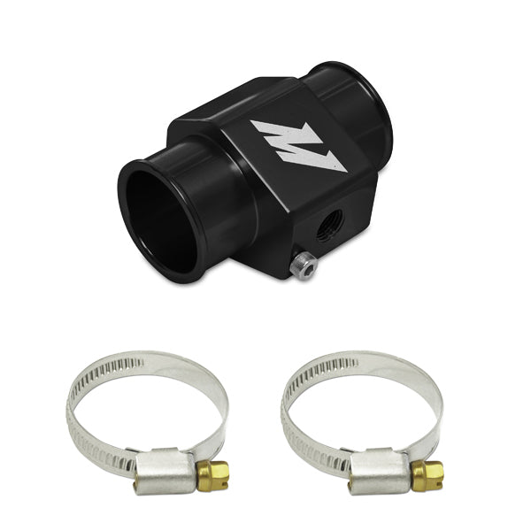 Mishimoto MMWHS-32-BK Water Temperature Sensor Adapter  Black  32mm