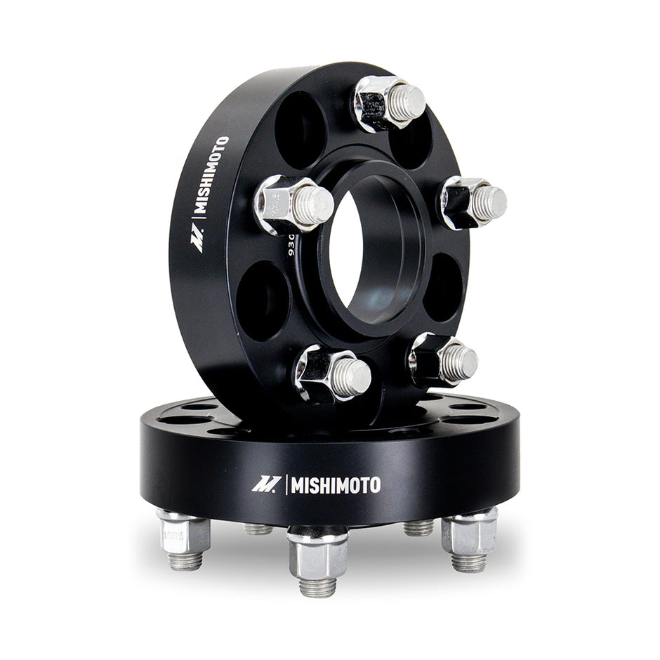 Mishimoto MMWS-010-300BK Wheel Spacers  Black  5x120  67.1 Center Bore  M14x1.25  30mm